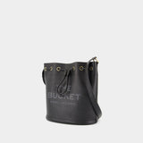 The Shoulder Bucket - Marc Jacobs - Leather - Black