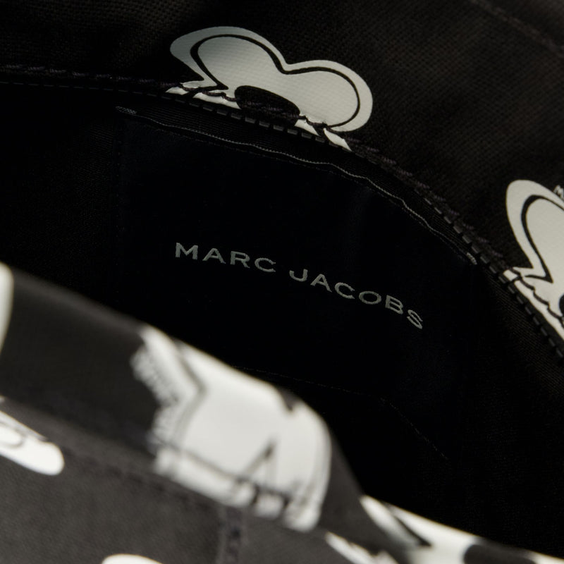 The Medium Tote - Marc Jacobs - Cotton - Black/White