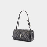 The Mini Dual Chain Shoulder Bag - Marc Jacobs - Leather - Black