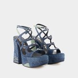 The Kiki Pumps - Marc Jacobs - Cotton - Blue