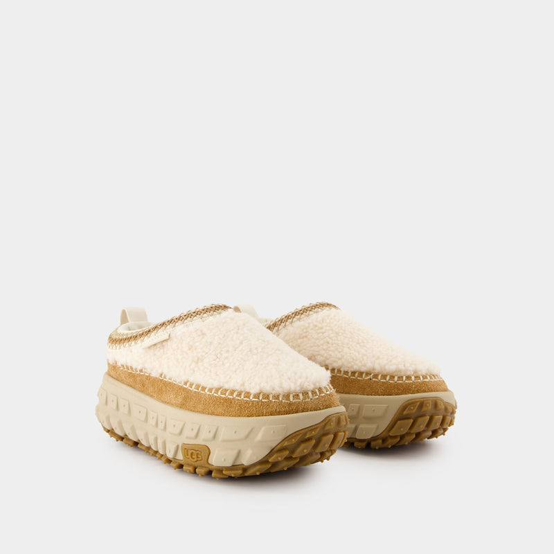 W Venture Daze Cozy Mules - UGG - Leather - Beige