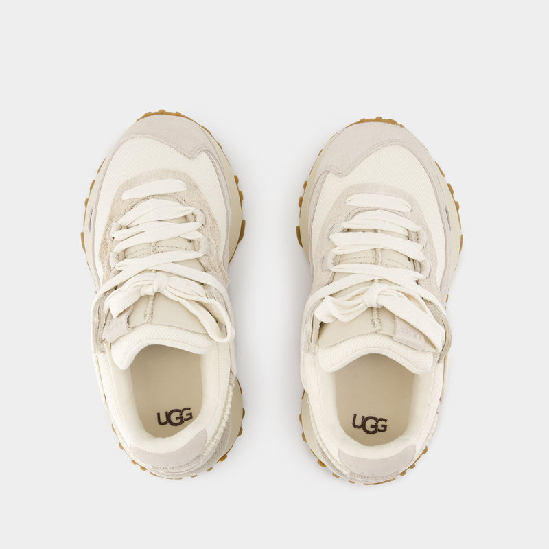 W Retrofi Low Sneakers - UGG - Leather - Beige