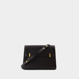 Lee Radziwill Shoulder Bag - Tory Burch - Leather - Black