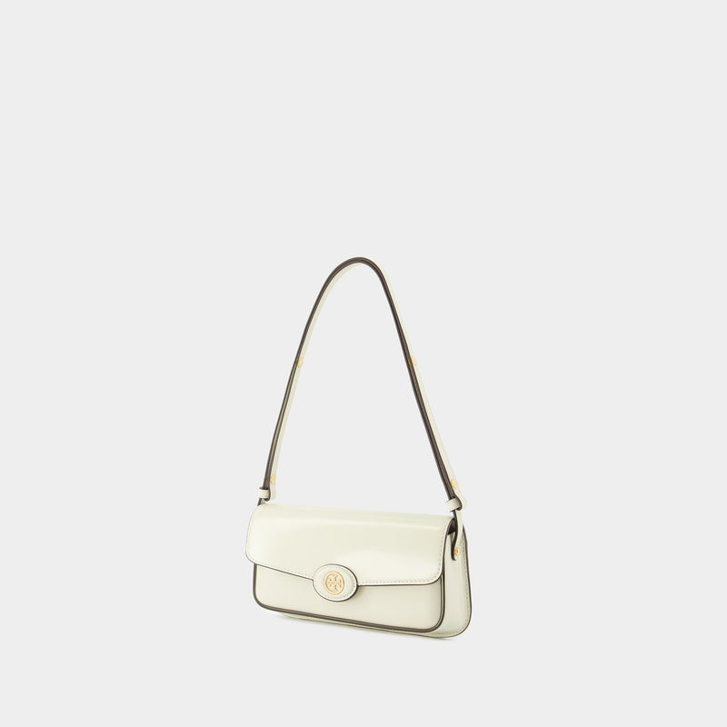 Robinson Shoulder Bag - Tory Burch - Leather - White