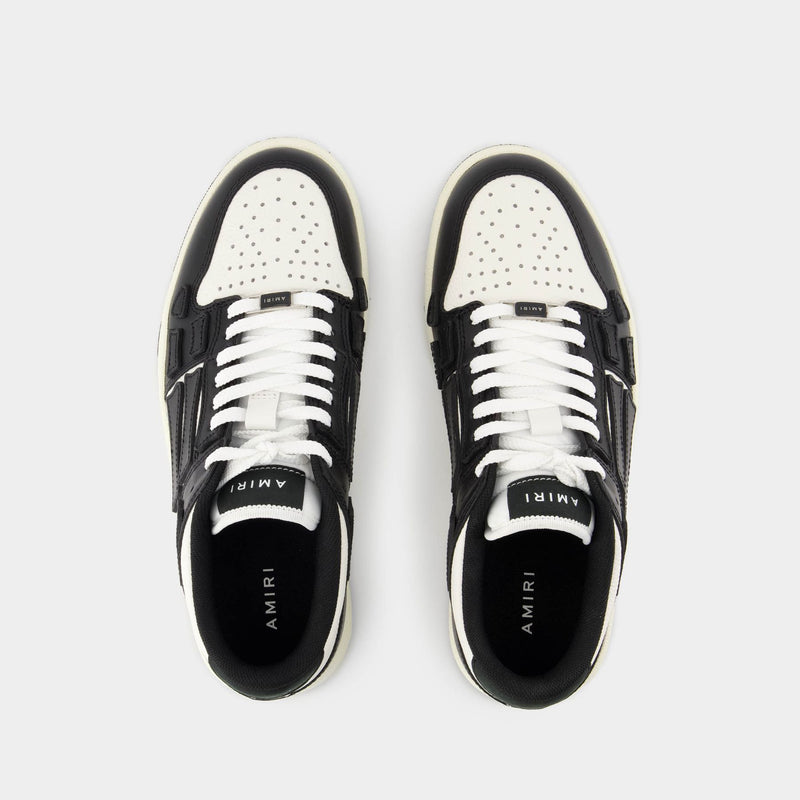 Skel Top Low Sneakers - Amiri - Leather - Black