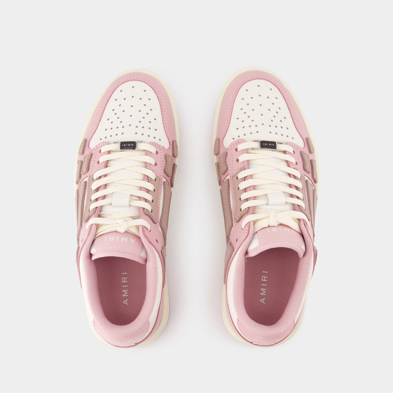 Skel Top Low Sneakers - Amiri - Leather - Pink