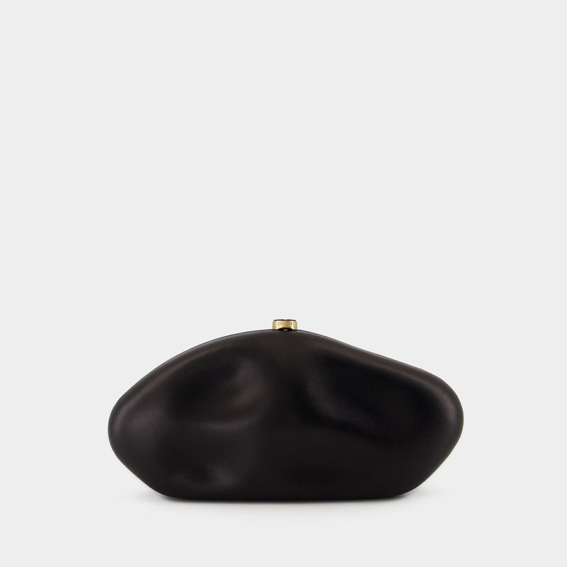 The Caldera Clutch - Cult Gaia - Leather - Black