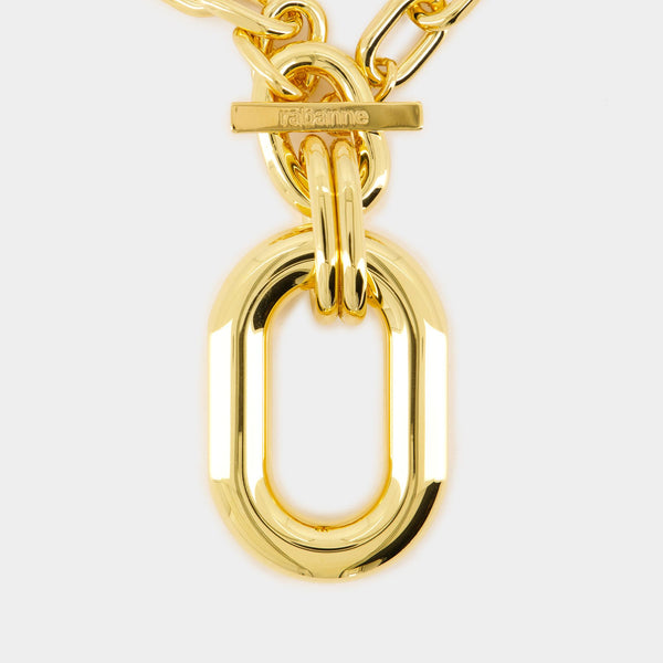 Xl Link Necklace - Rabanne - Aluminum - Gold