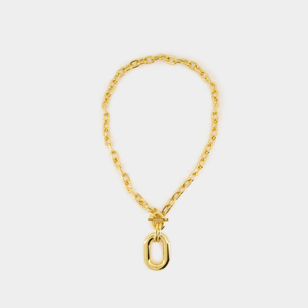 Xl Link Necklace - Rabanne - Aluminum - Gold