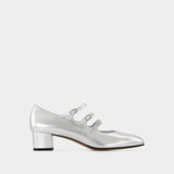 Kina Pumps - Carel - Leather - Silver