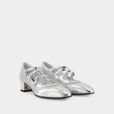 Kinight Pumps - Carel - Mesh - Silver