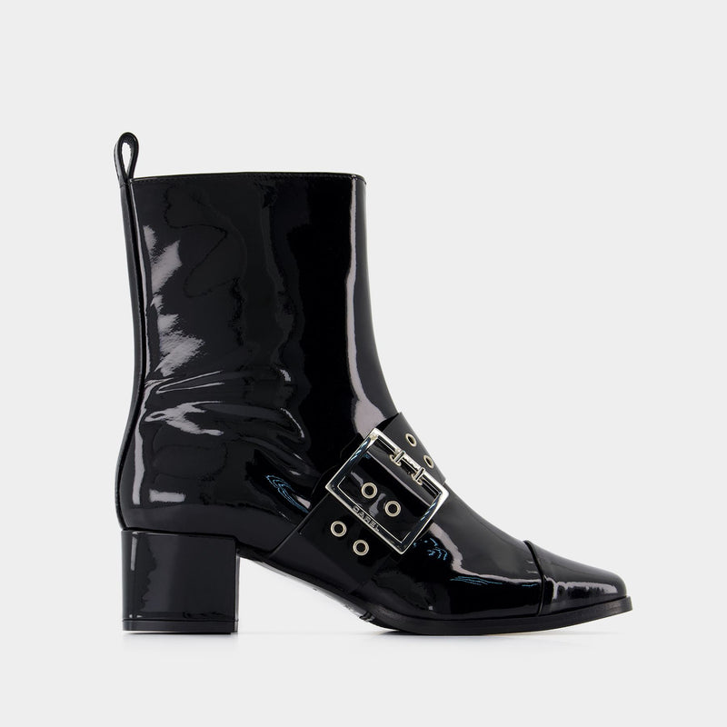 Rock Boots - Carel - Leather - Black