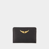 Zv Pass Pouch - Zadig & Voltaire - Leather - Black