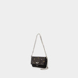 Rock Nano Lucky Charms Crossbody - Zadig & Voltaire - Leather - Black