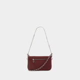 Rock Nano Shoulder Bag - Zadig & Voltaire - Leather - Bordeaux