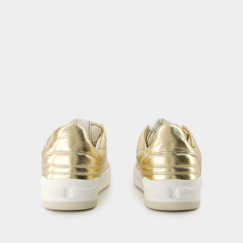 Wings Sneakers - Zadig & Voltaire - Leather - Gold