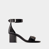 Caprese Wings Sandals - Zadig & Voltaire - Leather - Black