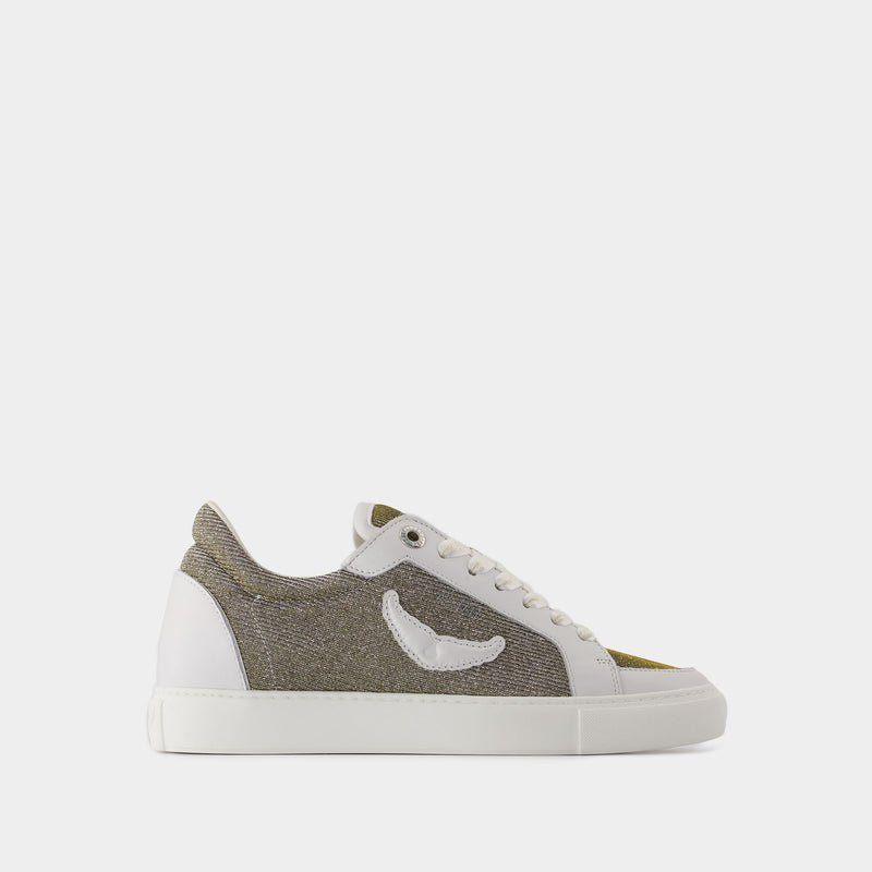 Fly On Sneakers - Zadig & Voltaire - Synthetic - Silver