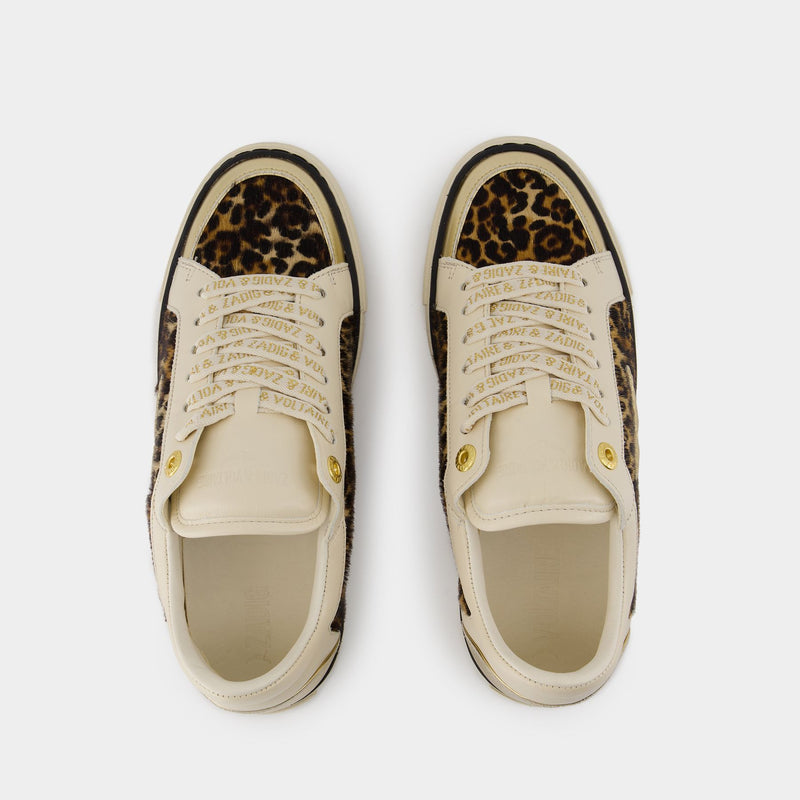 Fly On Sneakers - Zadig & Voltaire - Leather - Printed