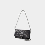 Rock Graffiti Crossbody - Zadig & Voltaire - Calfskin - Black