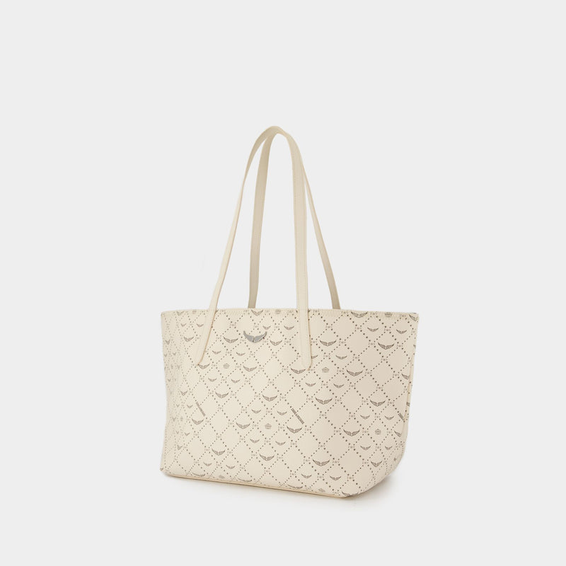 Z Shopper Monogram Shopper Bag - Zadig & Voltaire - Synthetic - White