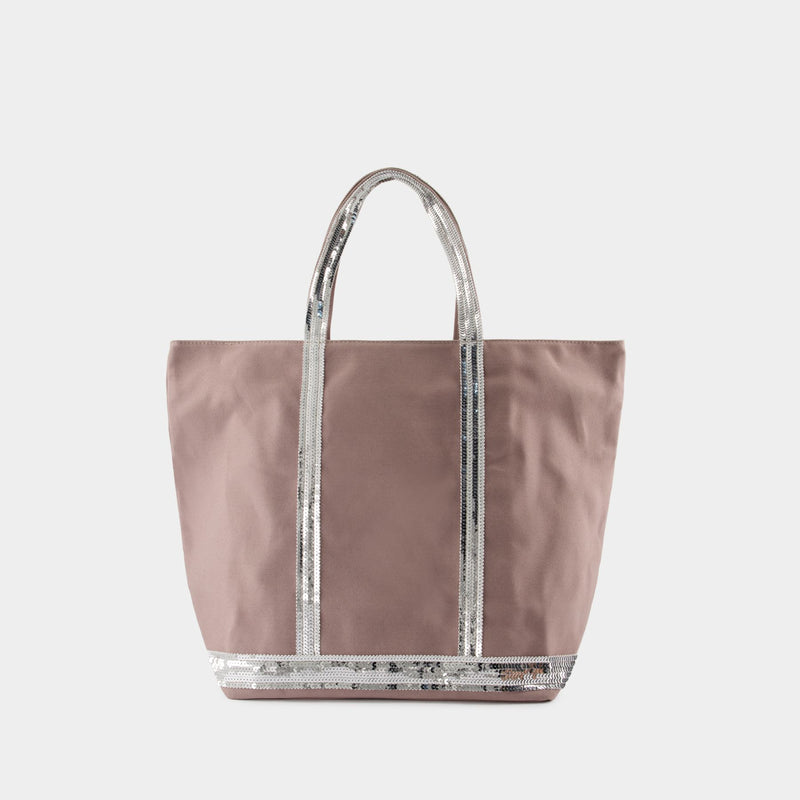 Cabas L Shopper Bag - Vanessa Bruno - Cotton - Grey