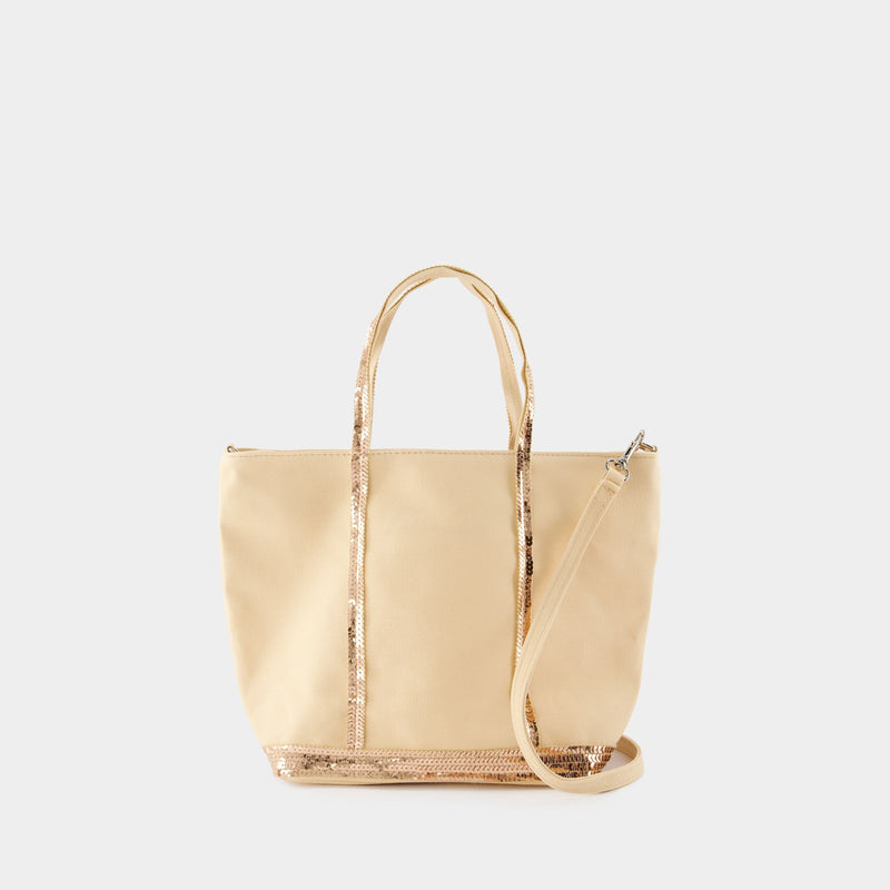 Cabas S Shopper Bag - Vanessa Bruno - Cotton - Beige