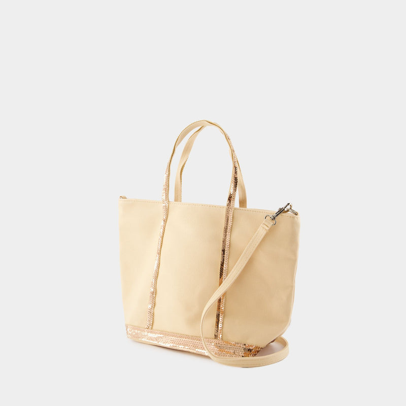 Cabas S Shopper Bag - Vanessa Bruno - Cotton - Beige