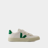 Recife Logo Sneakers - Veja - Leather - White Emeraude