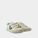 Recife Logo Sneakers - Veja - Leather - White Emeraude