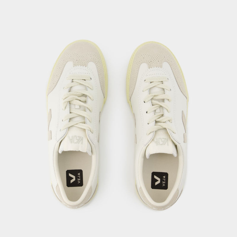 Volley Sneakers - Veja - Leather - White Natural