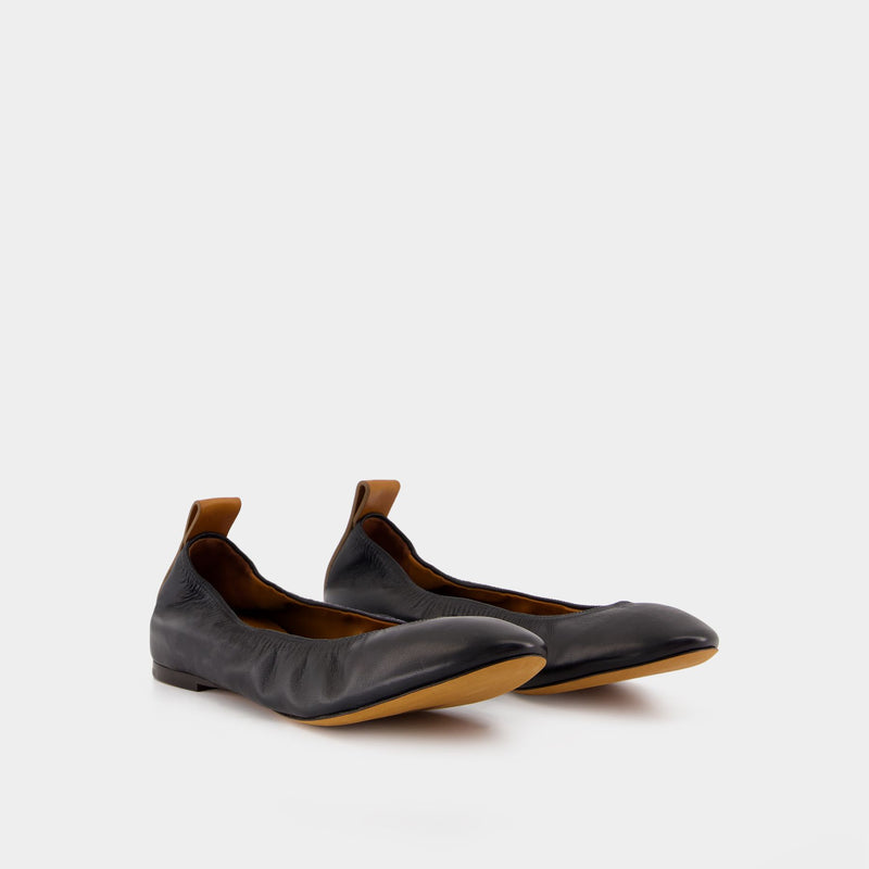 Ballerinas - Lanvin - Leather - Black