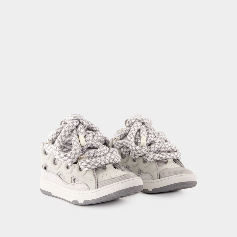 Curb Sneakers - Lanvin - Synthetic - White