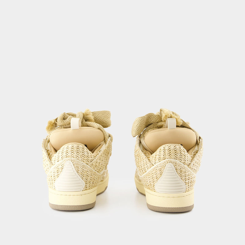 Curb Sneakers - Lanvin - Synthetic - Beige