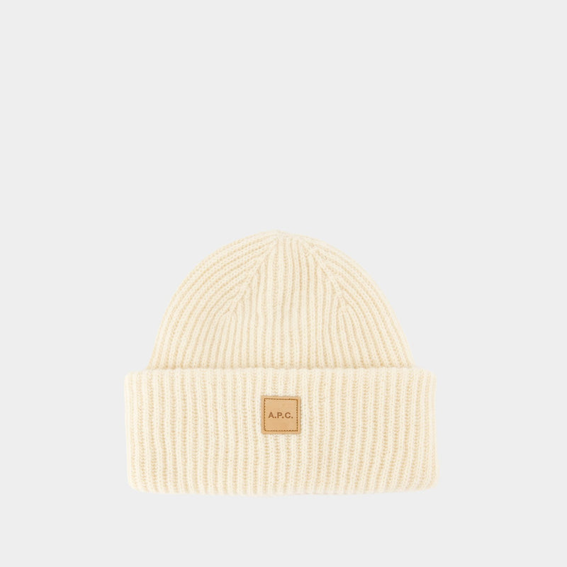 Michelle Beanie - A.P.C. - Wool - Beige