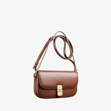 Grace Chaine Clutch - A.P.C. - Leather - Brown