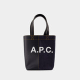 Axel Tote Bag - A.P.C. - Cotton - Navy