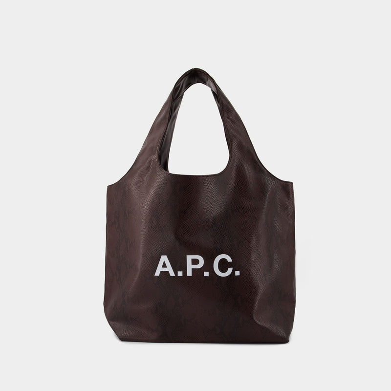 Ninon Tote Bag - A.P.C. - Synthetic Leather - Blackberry