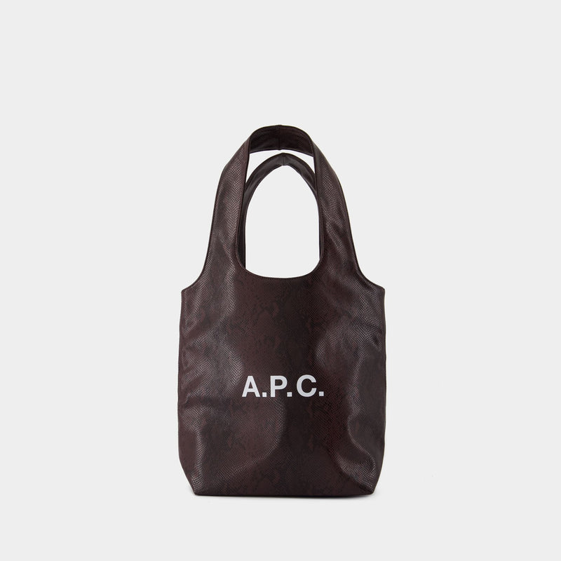 Ninon Small Tote Bag - A.P.C. - Synthetic Leather - Blackberry