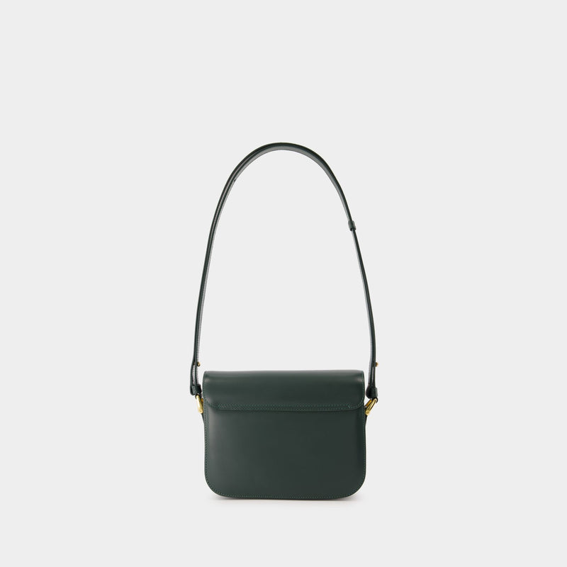 Grace Small Crossbody - A.P.C. - Leather - Dark Green