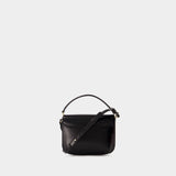 Sarah Mini Shoulder Bag - A.P.C. - Leather - Black