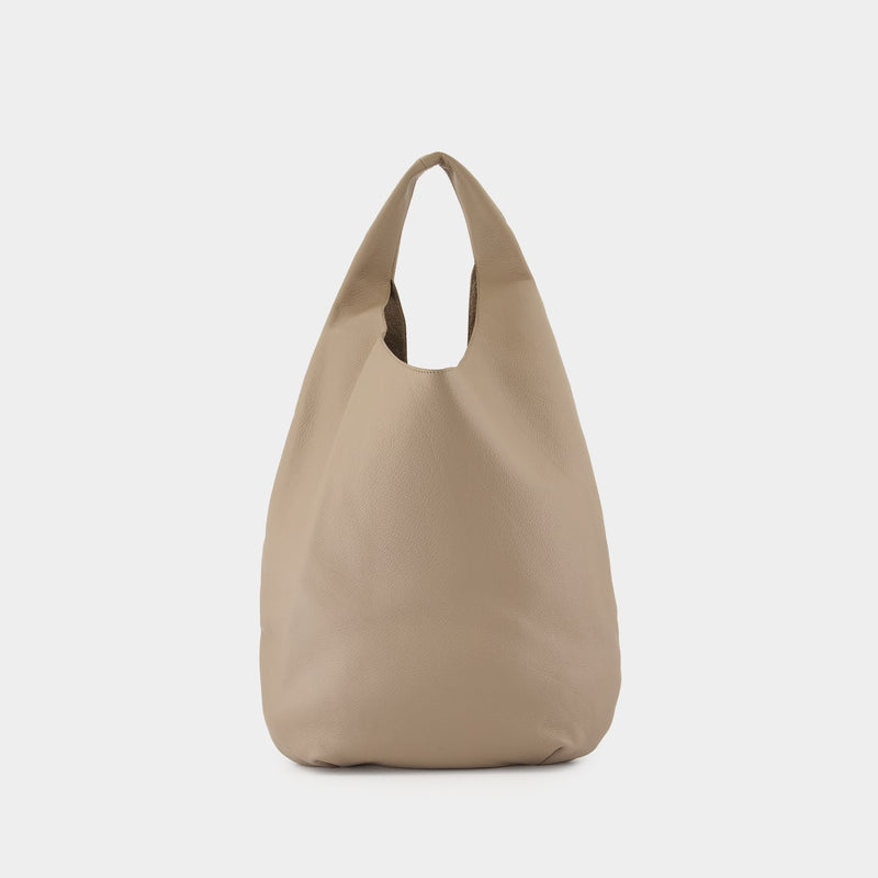 Le Neige Shopper Bag - A.P.C. - Leather - Beige