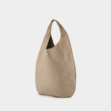 Le Neige Shopper Bag - A.P.C. - Leather - Beige