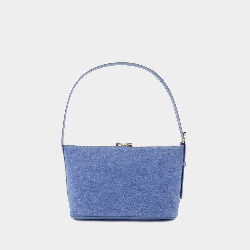 Vera Shoulder Bag - A.P.C. - Cotton - Blue