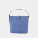 Vera Shoulder Bag - A.P.C. - Cotton - Blue