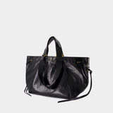 Wardy Gd Shoulder Bag - Isabel Marant - Leather - Black