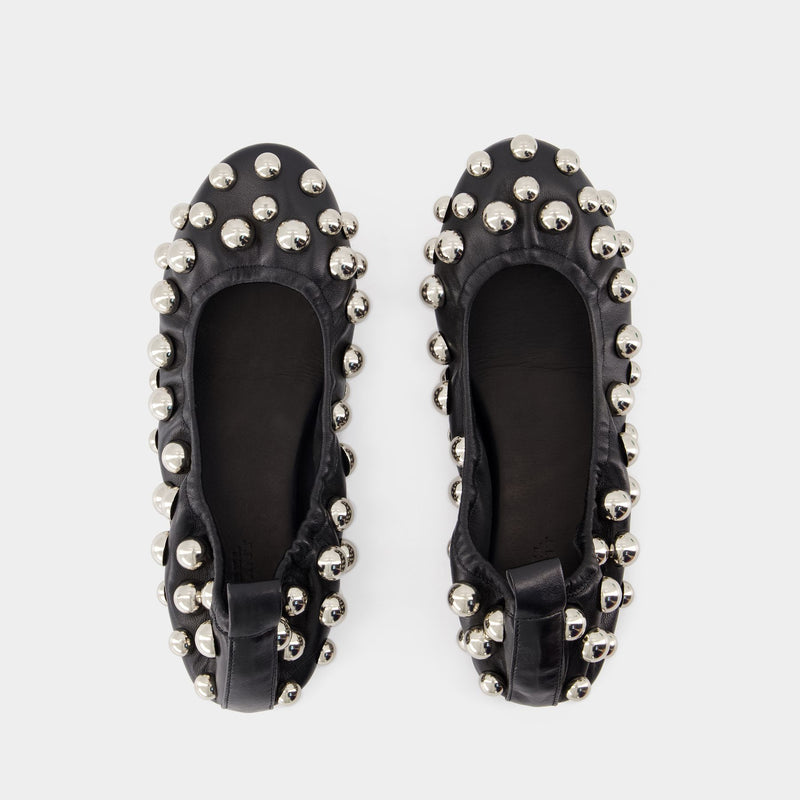 Belna Ballerinas - Isabel Marant - Leather - Black