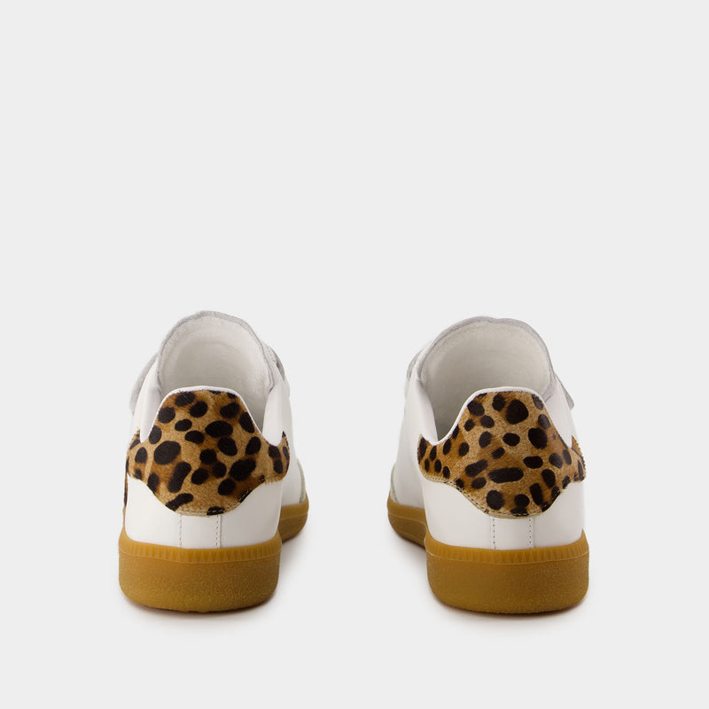 Beth Sneakers - Isabel Marant - Leather - Leopard Print