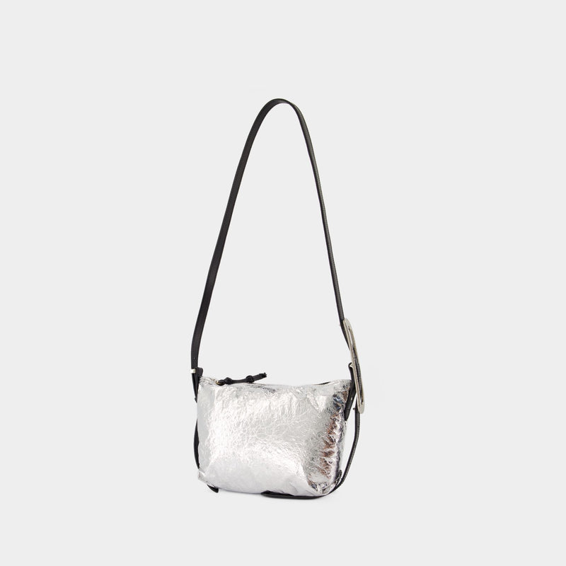 Leyden Mini Purse - Isabel Marant - Leather - Silver