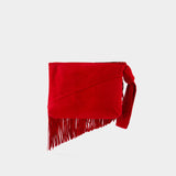 Faro Gd Pouch - Isabel Marant - Leather - Red